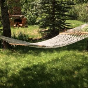 outdoor hammock