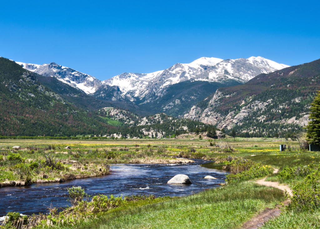 Best Beginner-Friendly Hikes in Estes Park, Moraine Park Meadow near Riversong Inn Retreat