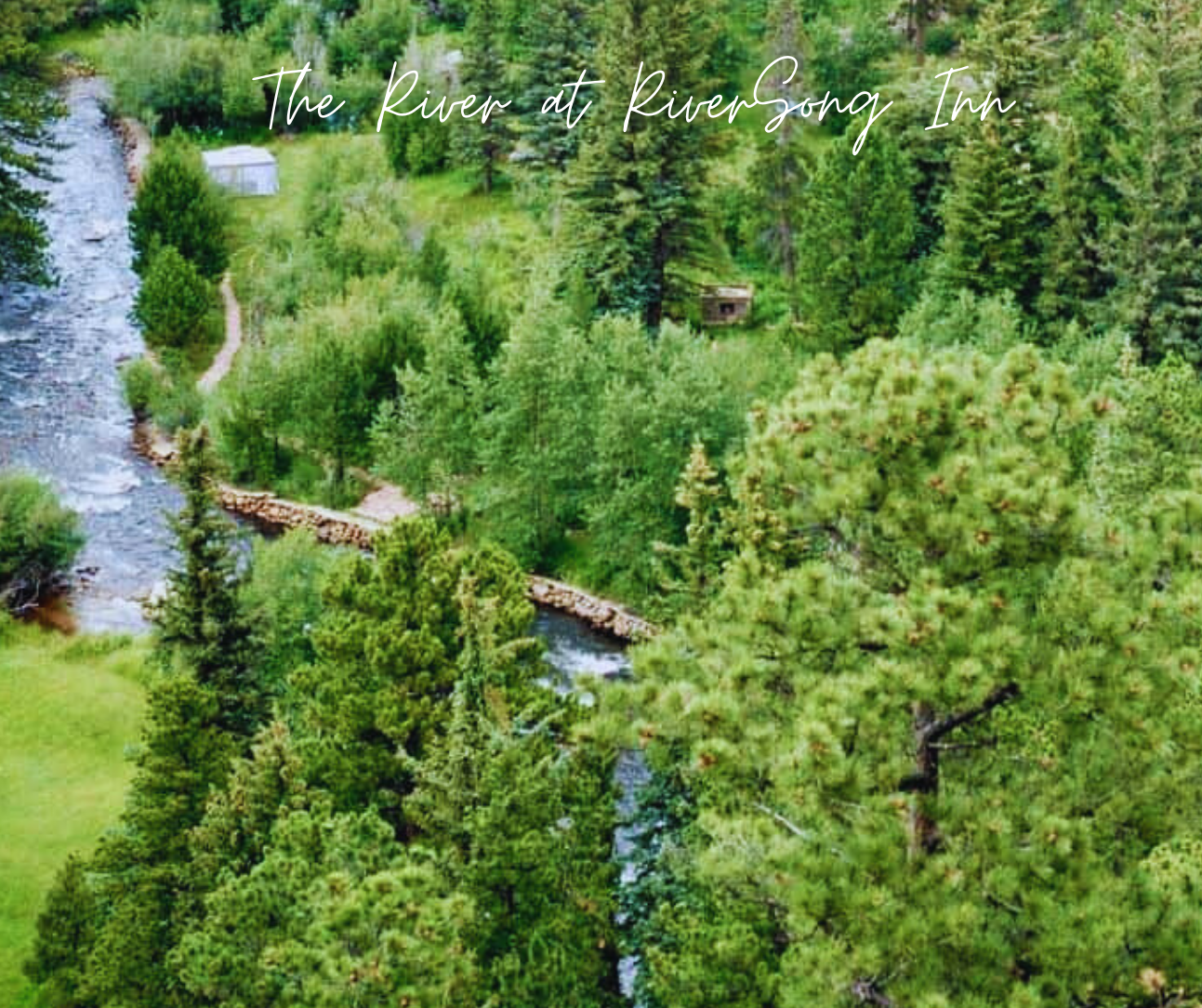 The Big Thompson River at Romantic Riversong Inn